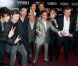 José Garcia et ses amis s'amusent à l'avant-première de La vérite si je mens ! 3 à Paris, le 30 janvier 2012.