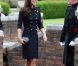 Un béret réinventé par Rachel Trevor-Morgan pour une remise de médailles aux Irish Guards à Windsor, le 25 juin 2011.
Fin janvier 2012, Catherine, duchesse de Cambridge, s'est vu décerner à la quasi-unanimité (91% des suffrages) le Hat Person of the Year Award réservé à la personnalité la mieux chapeautée de l'année par la vénérable Headwear Association basée en Californie !