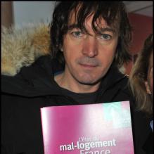 Cali le 1er février 2012 à la Porte de Versailles à Paris pour la présentation du rapport annuel sur l'état du mal-logement en France de la Fondation Abbé Pierre<br />