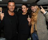 Jean-Roch, Nayer et RedOne sur le tournage du clip de Jean-Roch, Name of love