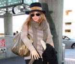Elsa Pataky à l\'aéroport de Los Angeles le 3 février 2012