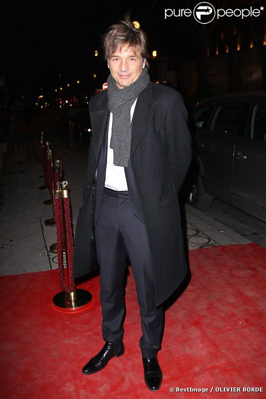 Guy Lagache lors de la soirée TV Magazine fête ses 25 ans, au Plaza Athénée, le 8 février 2012.  