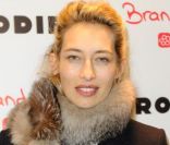 Alexandra Golovanoff lors du lancement de la collection Rodier chez Brand Bazar, à Paris, le 9 février 2012