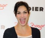 Helena Noguerra lors du lancement de la collection Rodier chez Brand Bazar, à Paris, le 9 février 2012