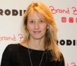 Sarah Lavoine lors du lancement de la collection Rodier chez Brand Bazar, le 9 février 2012