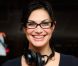 Helena Noguerra joue les DJ lors du lancement de la collection Brand Bazar de la marque Rodier, à Paris, le 9 février 2012