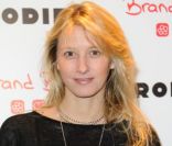 Sarah Lavoine lors du lancement de la collection Rodier chez Brand Bazar, à Paris, le 9 février 2012