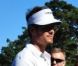 Fergie soutient son homme Josh Duhamel lors de son tournoi de golf, à Los Angeles, le 8 février 2012