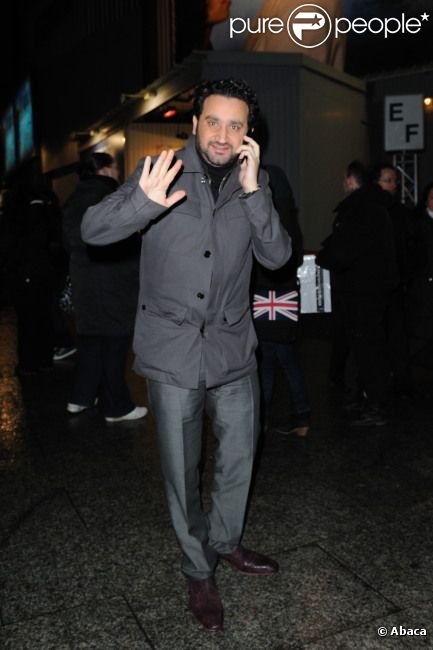 Cyril Hanouna lors de la générale de la comédie musicale de Pascal Obispo, Adam et Ève, au Palais des Sports le 13 février 2012 à Paris 
