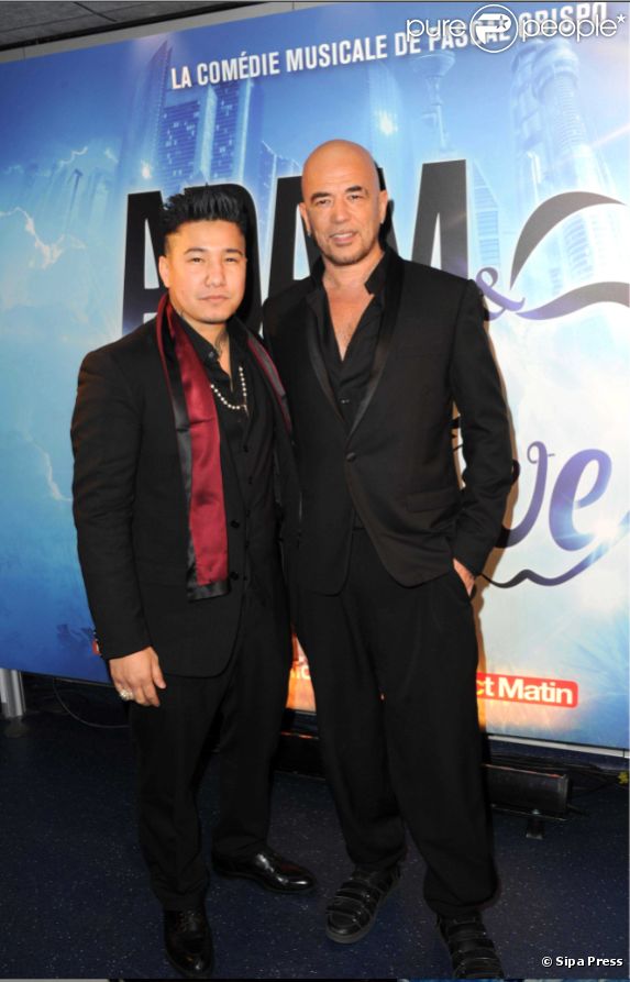 Pascal Obispo lors de la générale d'Adam et Ève au Palais des Sports à Paris le lundi 13 février 2012
