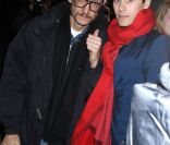 Terry Richardson et Jared Leto ont assisté au défilé Marc Jacobs  le 13 février 2012 