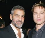George Clooney et Brad Pitt