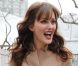 Leighton Meester, radieuse et stylée à la sortie du défilé Vera Wang. New York, le 14 février 2012.