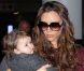 Victoria Beckham et son adorable fille Harper, coupable de son manque de sommeil. New York, le 7 février 2012. 