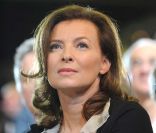 Valérie Trierweiler au Bourget, le 22 janvier 2012. 
