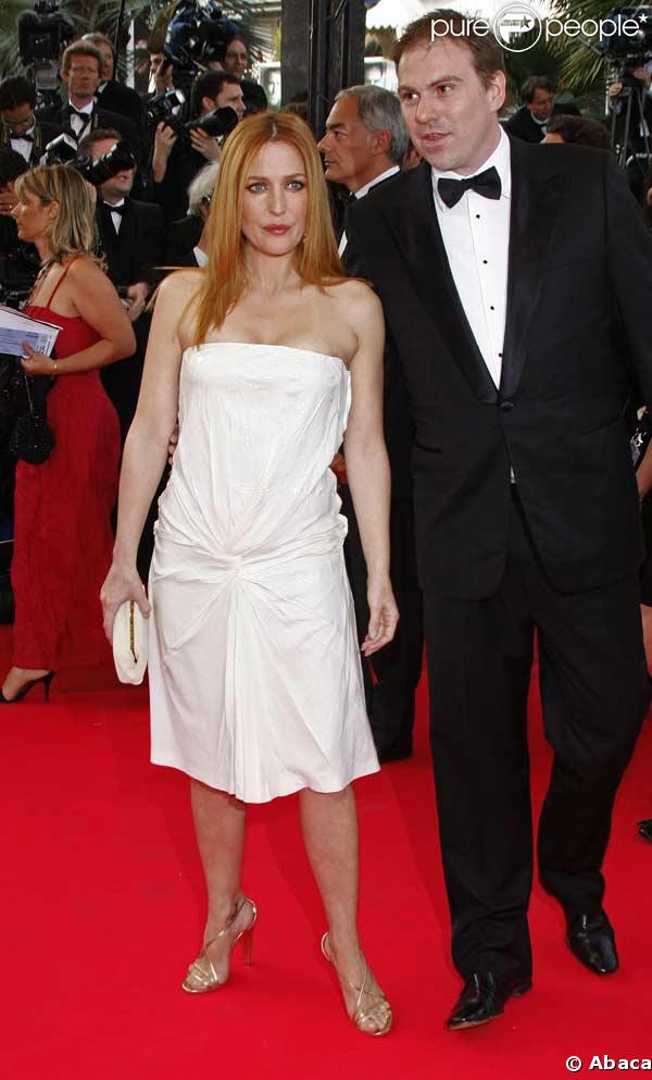 Gillian Anderson et son petit ami Mark Griffiths