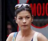 Catherine Zeta-Jones sur le tournage de The Rebound