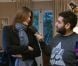 Carla Bruni dans le  Daily Mouloud  sur Canal+, le 16 mars 2012.
