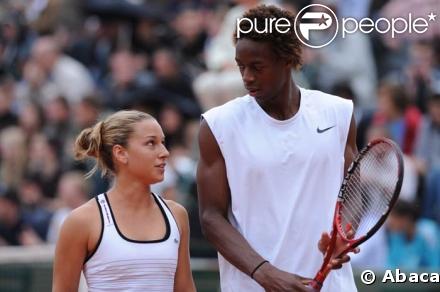 Gaël Monfils et sa chérie Dominika Cibulkova