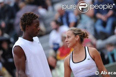 Gaël Monfils et sa chérie Dominika Cibulkova