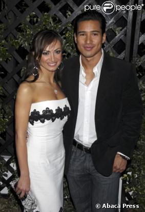 Karina Smirnoff et Mario Lopez