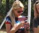 Paris Hilton fait la fête avec son chéri le DJ Afrojack, à Miami le 21 mars 2012