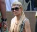 Paris Hilton fait la fête avec son chéri le DJ Afrojack, à Miami le 21 mars 2012