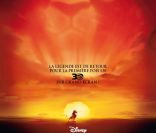 Affiche du film Le Roi Lion 3D