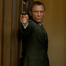 Daniel Craig dans <em>Skyfall</em> de Sam Mendes.