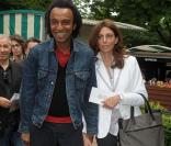 Manu Katché et sa compagne 