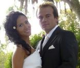 Samia et Boher lors de leur mariage