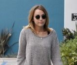 Miley Cyrus se rend à son cours de pilates, le mardi 24 avril 2012 à Los Angeles.