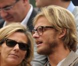 Claire Chazal est venue à Roland-Garros avec son compagnon Arnaud Lemaire