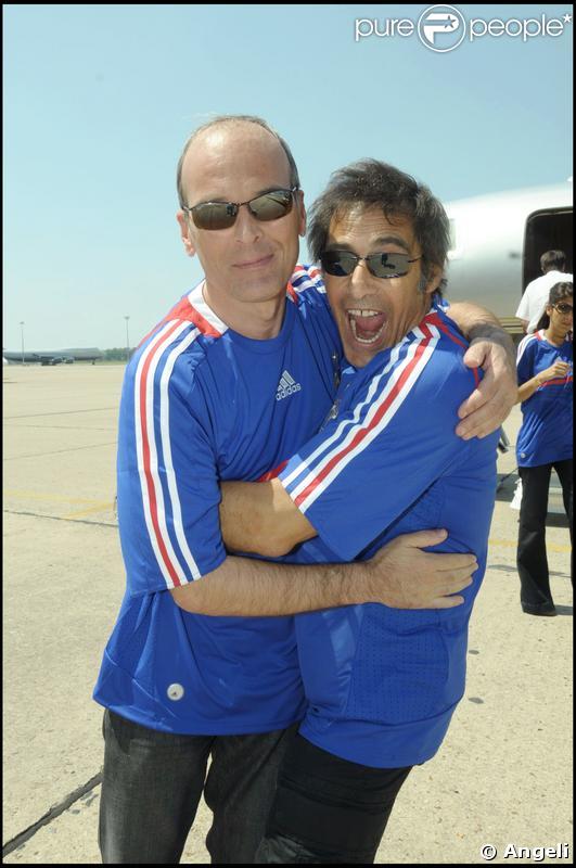 Laurent Baffie et Gérard Lanvin