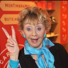 Annie Cordy à Paris, le 22  décembre 2011.