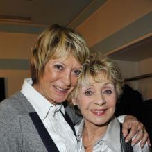 Annie Cordy et Alice Dona à Paris, le 8 octobre 2011.