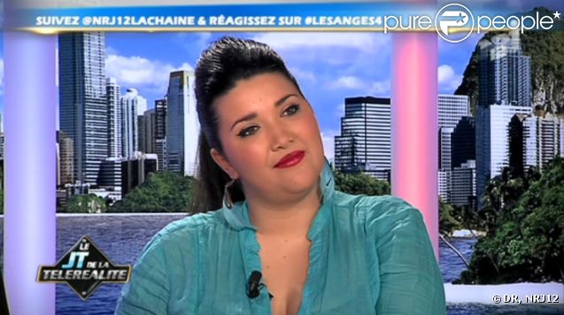 Amalya dans les Anges 4, le mag, mercredi 9 mai 2012 sur NRJ12