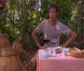 Claude savoure son repas dans Koh Lanta 2012, vendredi 11 mai 2012 sur TF1