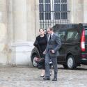 La princesse Antoinette, 3 mois, aux obsèques d'Emmanuelle de Dampierre