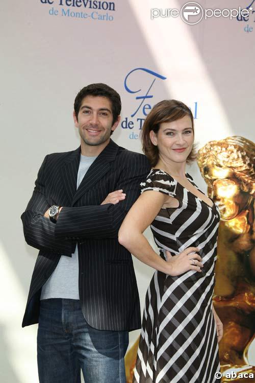 Mathieu Delarive et Aurélie Bargème au Festival de Monte Carlo, le 9/06/08