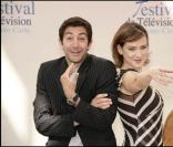 Mathieu Delarive et Aurélie Bargème au Festival de Monte Carlo, le 9/06/08