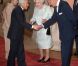  L'empereur Akihito et l'impératrice Michiko du Japon accueillis par la reine Elizabeth II et le duc d'Edimbourg. 
 La reine Elizabeth II accueillait à déjeuner à Windsor, pour son jubilé de diamant, les souverains de 26 pays, le 18 mai 2012. Possiblement le plus grand rassemblement de têtes couronnées depuis le couronnement de la monarque en 1953. 