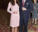 Le duc et la duchesse de Cambridge, superbe en Emilia Wickstead, au déjeuner de la reine Elizabeth II à Windsor le 18 mai 2012