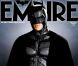 Christian Bale en couverture de  Empire  pour  The Dark Knight Rises  de Christopher Nolan.