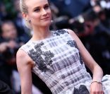 Diane Kruger, un membre du jury ultra looké, lors de la montée des marches de la cérémonie de clôture du Festival de Cannes 2012. Le 27 mai 2012.