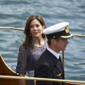 La princesse Mary et Frederik en marins : double anniversaire sur le Dannebrog