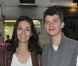 Adeline Blondieau, rayonnante, s'offre une soirée glacée avec son fils aîné