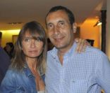 Axelle Laffont et Zinedine Soualem le 29 mai 2012 à Paris pour l\'inauguration du café éphémère Magnum