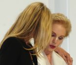 Kate Moss et Carolina Herrera lors de la 4ème cérémonie des Mango Awards à Barcelone. Le 30 mai 2012.
