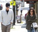 Hayden Christensen et Rachel Bilson, dans les rues de Los Angeles, le vendredi 1er juin 2012.